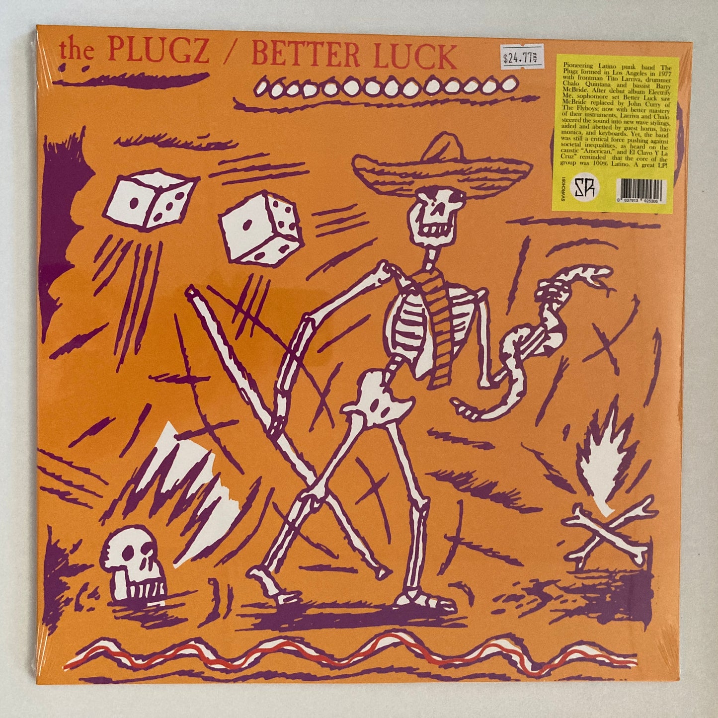 The Plugz - 'Better Luck' LP (reissue, new)