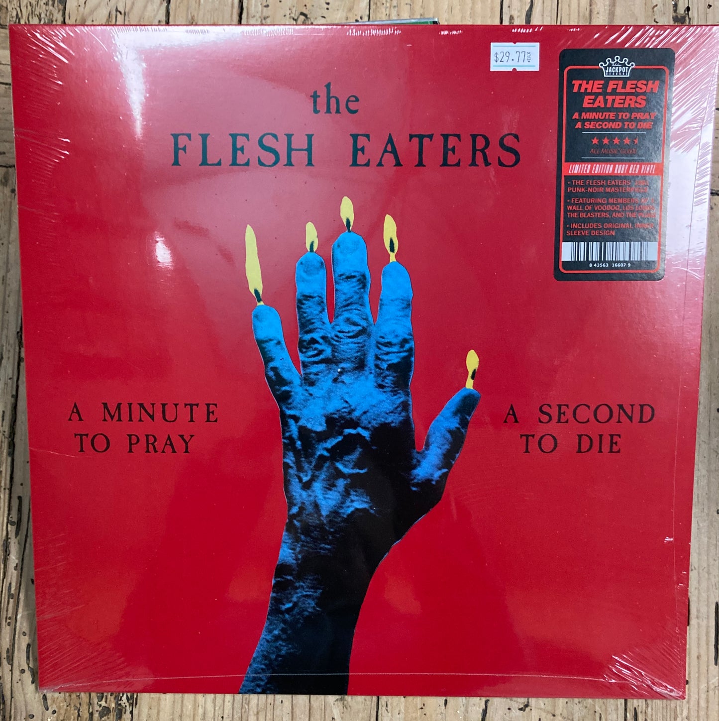 Flesh Eaters - "A Minute To Pray, A Second To Die" - reissue LP